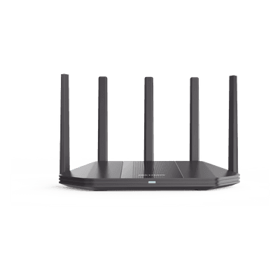 Router Wi-Fi 6 / Dual Banda 1800 Mbps / 4 Puertos Gigabit / 5 Antenas / Mesh / Beamforming MU-MIMO