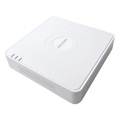 NVR IP / 4 Canales / 4 Puertos PoE / H.265+ / 4K HDMI / 1 Bahía HDD 6 TB