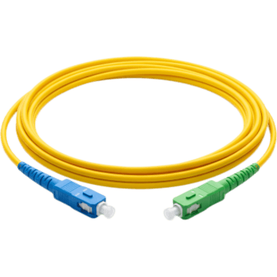 Jumper de Fibra Óptica / Monomodo 3 mm / SC-UPC a SC-APC / Simplex / 1 m (3.3 ft)