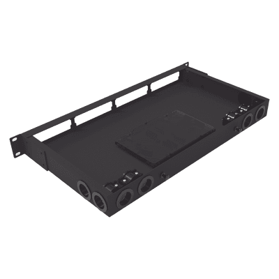 Distribuidor de Fibra Óptica / 19 Pulgadas / 1UR / 24 Fibras / 4 Placas Acopladoras / 1.58 x 0.14 x 0.84 pies — miniatura 3