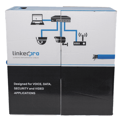 Cable UTP Cat6+ / 305 m (1000 ft) / Calibre 23 AWG / 250 MHz / CM / 100% Cobre / Sin Blindaje / Interior — miniatura 2