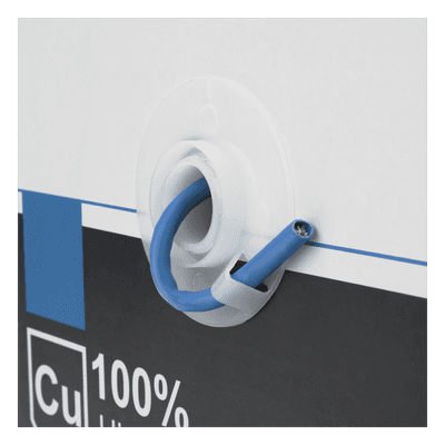 Bobina de Cable / Cat6+ / 305 m (1000 ft) / CMR / Calibre 23 / 250 MHz / UL ETL / Super Flexible / Azul / Interior — miniatura 3