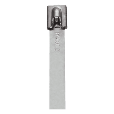 Brida de Acero Inoxidable / Servicio Pesado / 362 mm (14.3 in) x 7.9 mm / Resistencia 890 N / Interior y Exterior / Paquete 50 pz