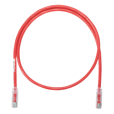 Cable de Parcheo UTP / Cat 6 / 24 AWG / 6.10 m (20 ft) / T568B / CM / Rojo