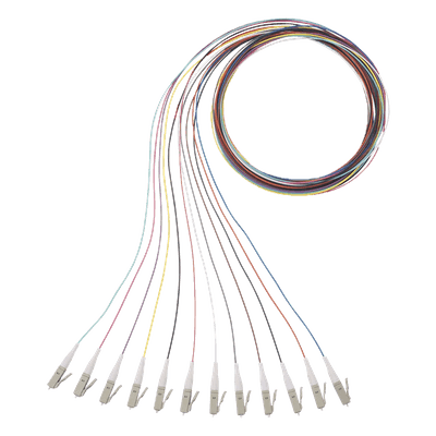 Kit de Pigtails LC / OM4 50/125 / Buffer 900μm / Longitud 1 m (3.28 ft) / Insertión ≤0.30 dB / Retorno ≥26 dB