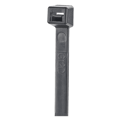 Cincho de Nylon / 300 mm (11.8 in) x 3.6 mm / Resistente a UV / Exterior / Tensión 178 N / Paquete 100 pz