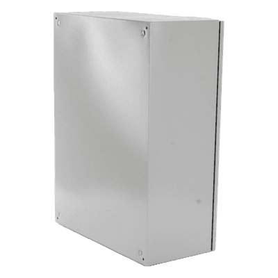 Gabinete de Acero para Exterior / IP55 / IK10 / 600 x 800 x 300 mm (23.6 x 31.5 x 11.8 in) / Ventilación con Filtro / Placa Trasera Galvanizada — miniatura 2
