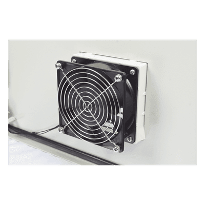 Gabinete de Acero para Exterior / IP55 / IK10 / 600 x 800 x 300 mm (23.6 x 31.5 x 11.8 in) / Ventilación con Filtro / Placa Trasera Galvanizada — miniatura 6