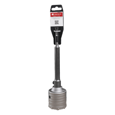 Broca Pasamuros SDS / 50 mm Diámetro / 220 mm Longitud / Triple Filo / Carburo de Cobalto / Concreto