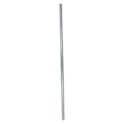 Poste de Esquina para Cerca Eléctrica / Acero Galvanizado en Caliente / 1.2 m (47.2 ft) / 25 mm (1 in) Diámetro / 5 Aisladores / 0.84 kg