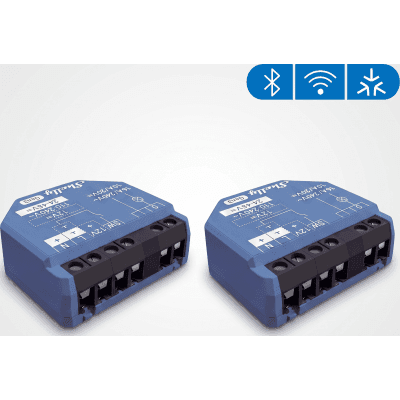 Relevador Inteligente Wi-Fi / 16A / Contacto Seco / 110-230V AC / 12-48V DC / Bluetooth