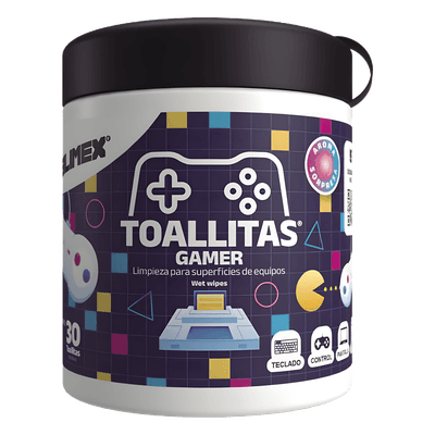 Toallitas de Limpieza / Antiestáticas / Antibacteriales / 30 Unidades / Aroma Chicle