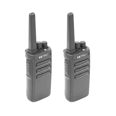 Radio Portátil / DMR Digital y Analógico / VHF 136-174 y UHF 400-470 MHz / 64 Canales / 5W