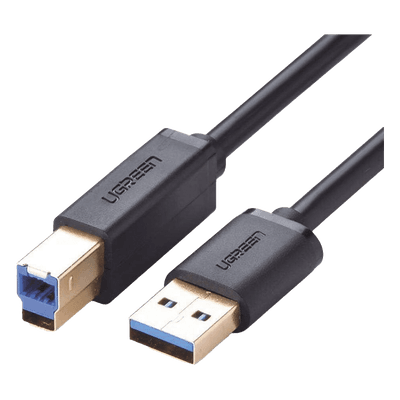 Cable USB-A 3.0 a USB-B / 5 Gbps / 2 A / 2 m (6.6 ft) / Blindaje Múltiple / Plug & Play