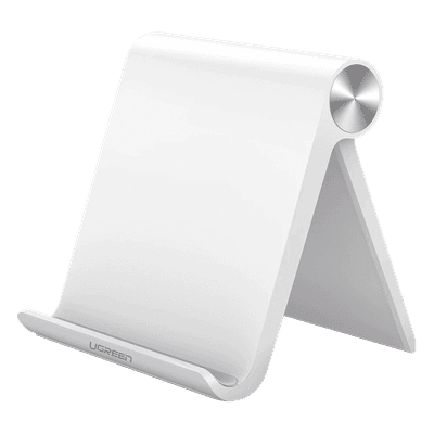 Soporte de Escritorio para Tablet / Ajustable 0° a 100° / Plegable 20,000 Ciclos / Compatible 4'' a 13'' / ABS / Antideslizante