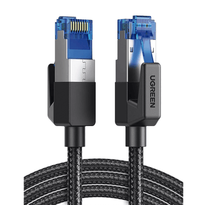 Cable Ethernet Cat8 / 40 Gbps / 2000 MHz / F/FTP / 5 m (16.40 ft) / Nylon Trenzado