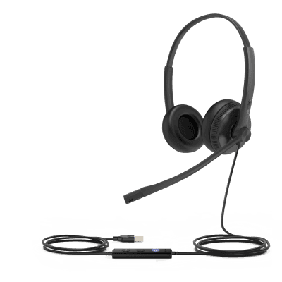 Auriculares USB / Dual / Microsoft Teams / Audio HD / Cancelación de Ruido Pasivo / USB-A / Control de Llamadas